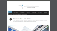 Desktop Screenshot of makoncology.com